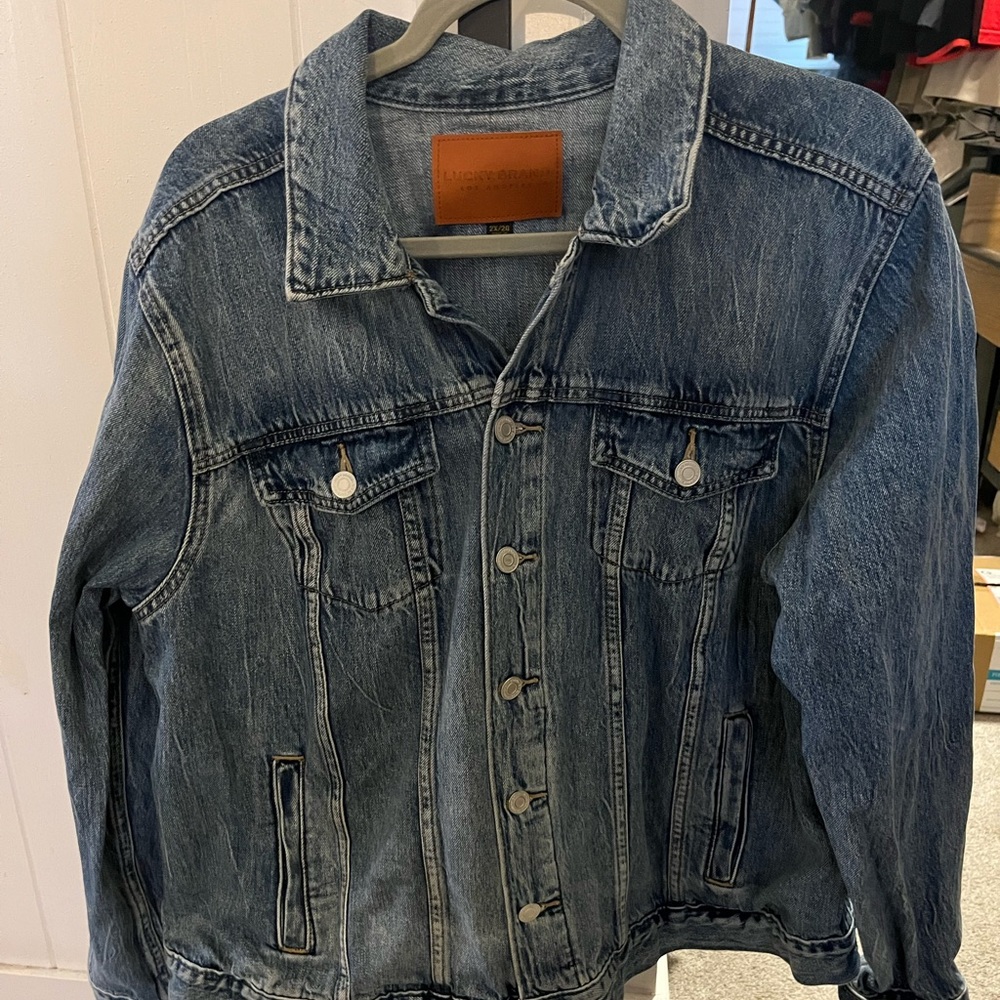 Lucky Brand trucker jean jacket 2XL